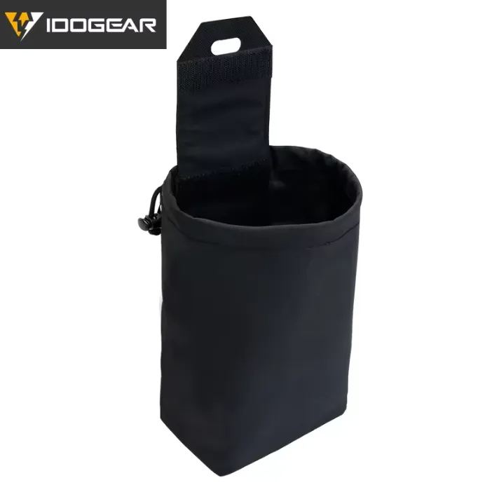 IDOGEAR - Laser Cut Molle Dump Pouch Black