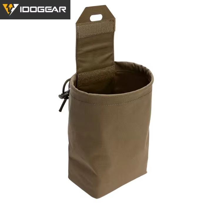 IDOGEAR - Laser Cut Molle Dump Pouch Black