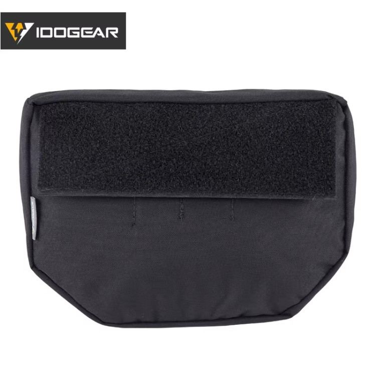 IDOGEAR - Hook and Loop Camo Tactical Vest Carrying Kit Bag Dump Pouch & Drop Pouch 