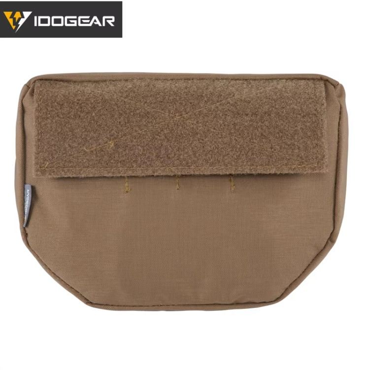IDOGEAR - Hook and Loop Camo Tactical Vest Carrying Kit Bag Dump Pouch & Drop Pouch 
