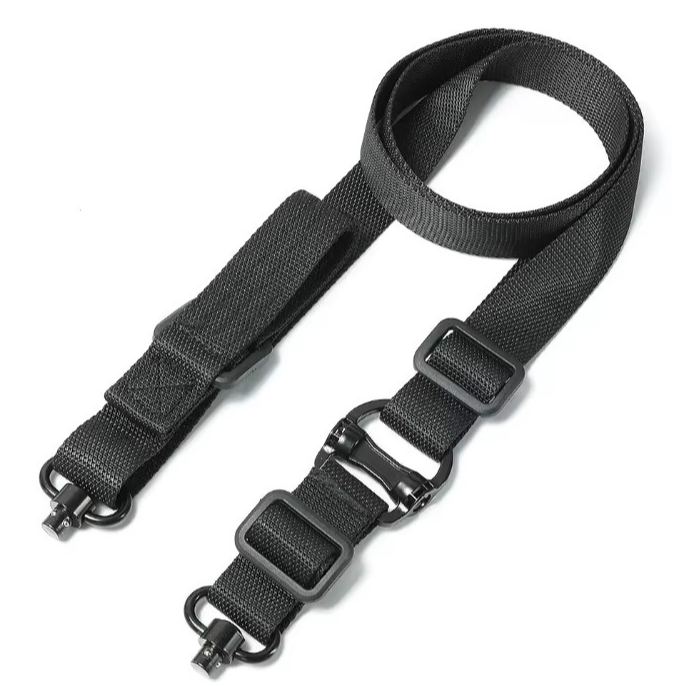 Black Stealth - Heavy Duty Dual QR Rifle Sling
