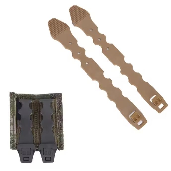 Black Stealth - GEN 5 Molle Clips 5 Tier (1 Pair)