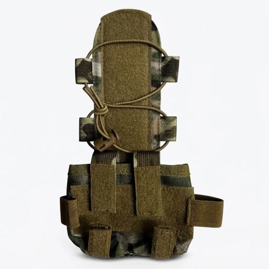 Black Stealth - Half Cut Helmet Cover