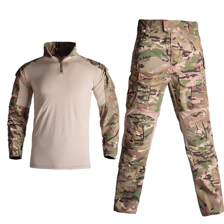 Black Stealth - Gen 3 Combat Uniform Set Multicam Black