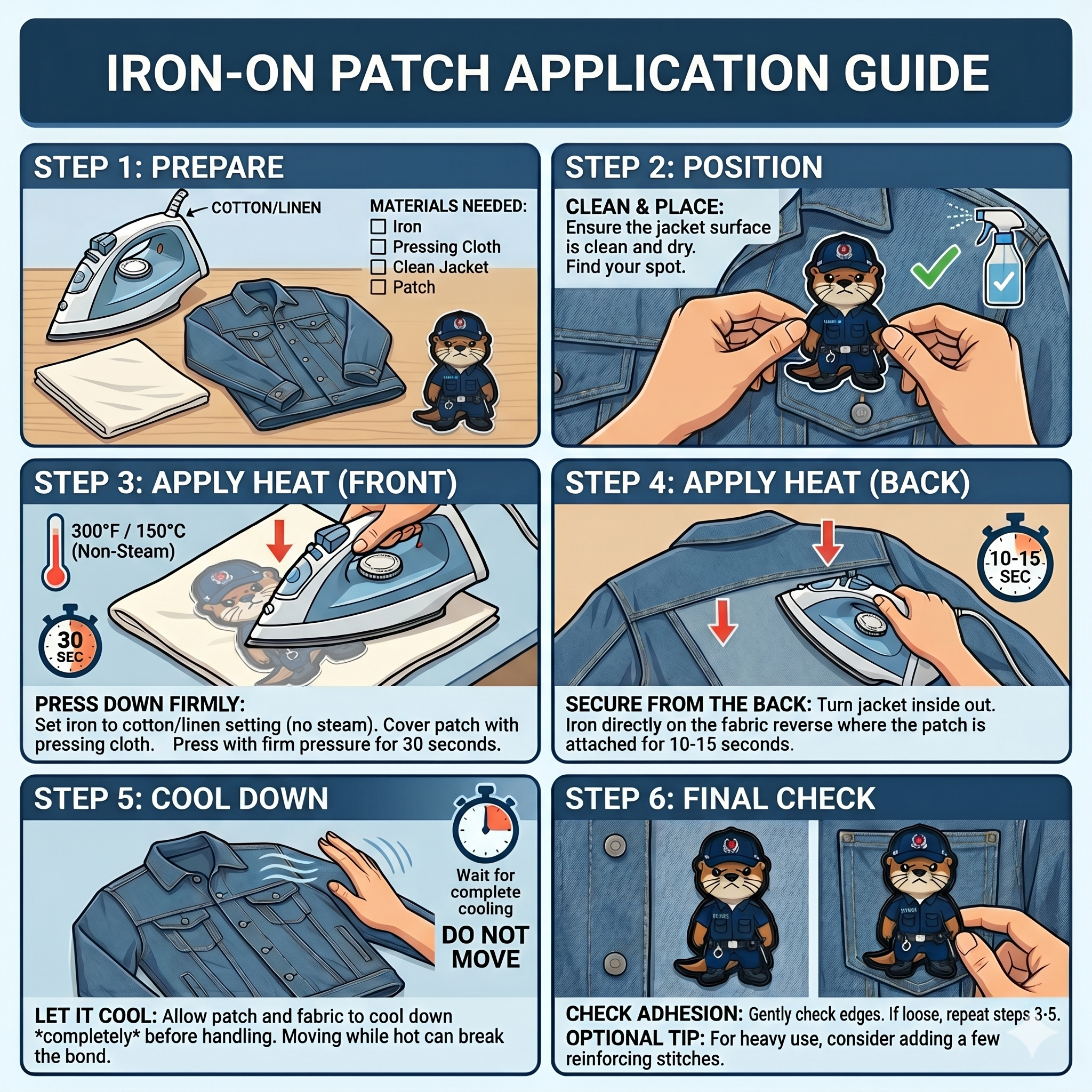 Woven Patch - Warrant Officer Dobhar-chú™ in SCDF Uniform