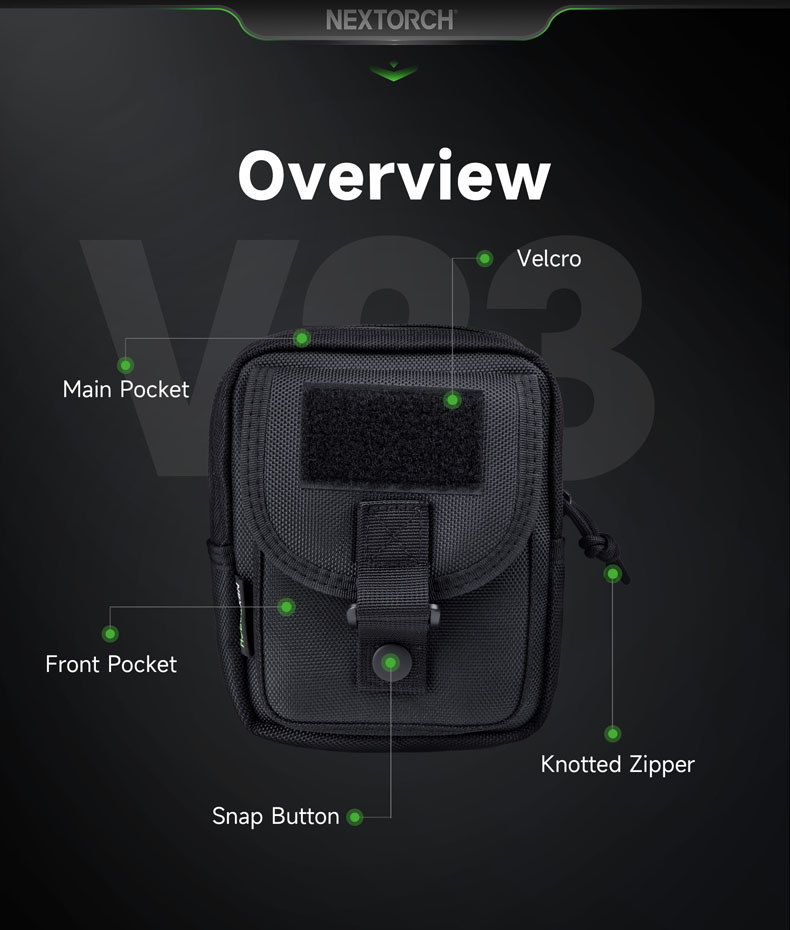 Nextorch - V23 Modular Utility Pouch