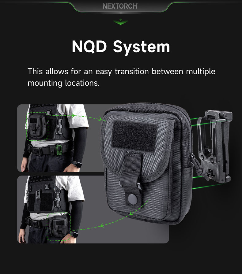 Nextorch - V23 Modular Utility Pouch