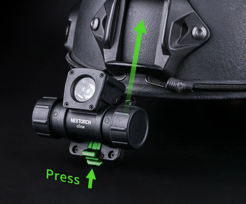 Nextorch - oStar Multi-function Tactical Helmet Headlamp