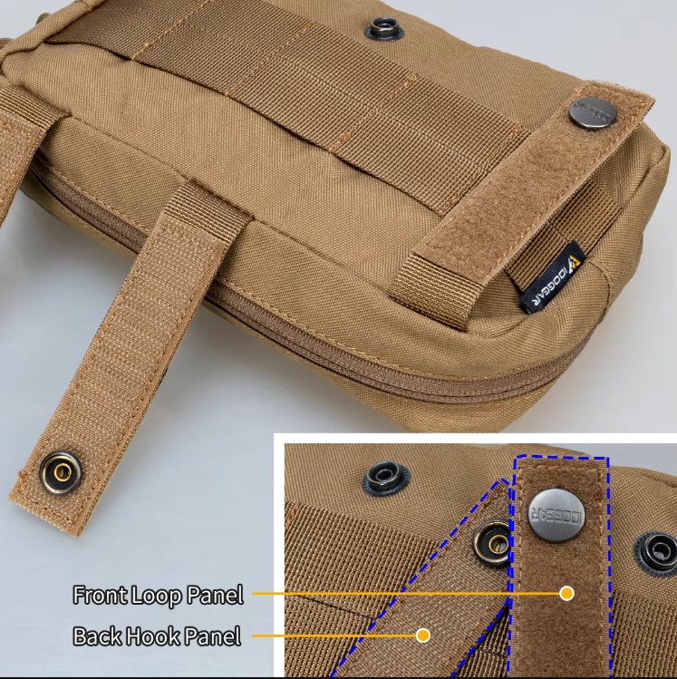 IDOGEAR - Molle Utility Organiser Pouch Horizontal