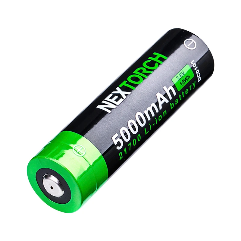 Nextorch - Lithium Ion Battery 21700 5000mah USB-C 