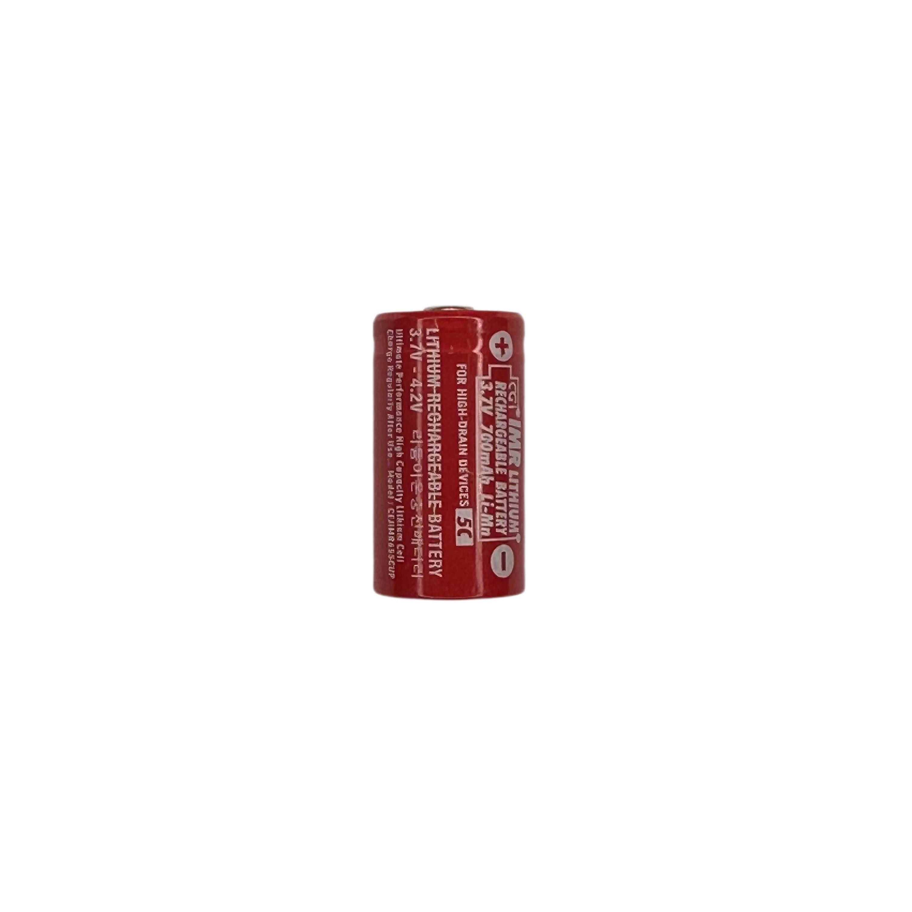 Rechargeable 16340 IMR (RCR123A) (3.7v) Lithium MN - CGI
