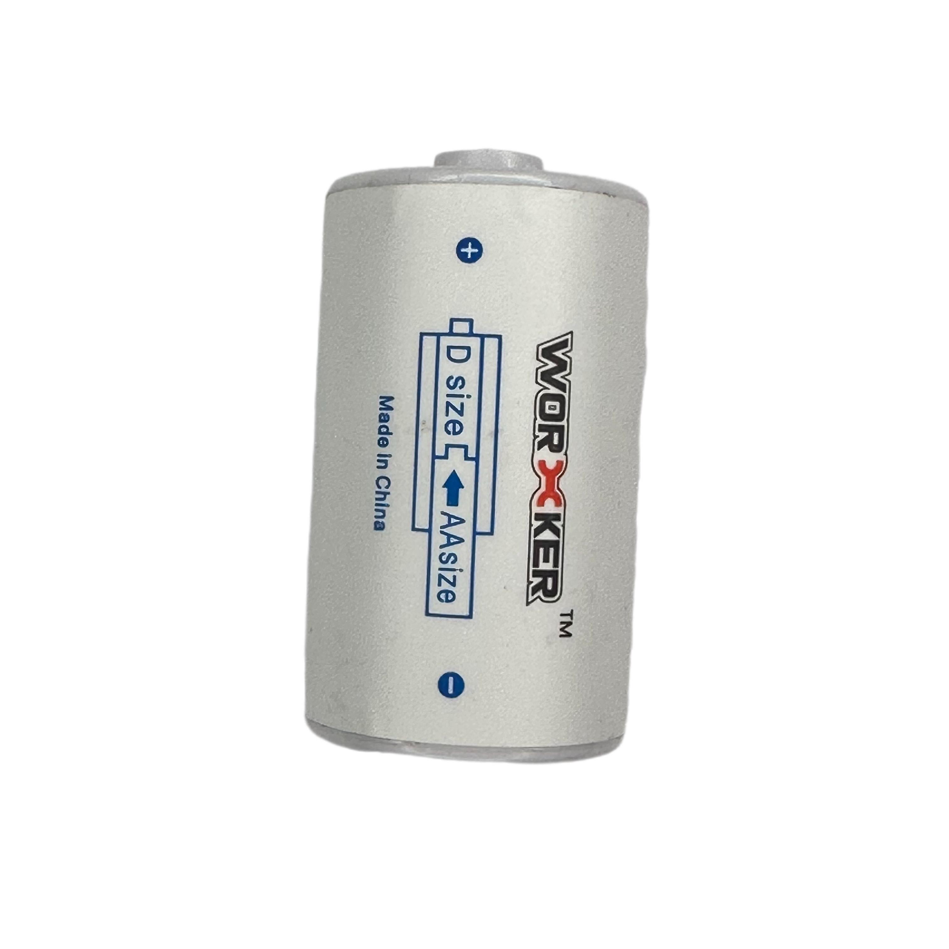 14500 (AA) to C/D Size Battery Adaptor