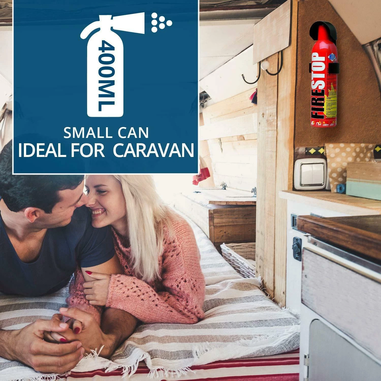 Super Help -  Original Fire Stop Fire Extinguisher | Authentic Made in Italy (400ml)