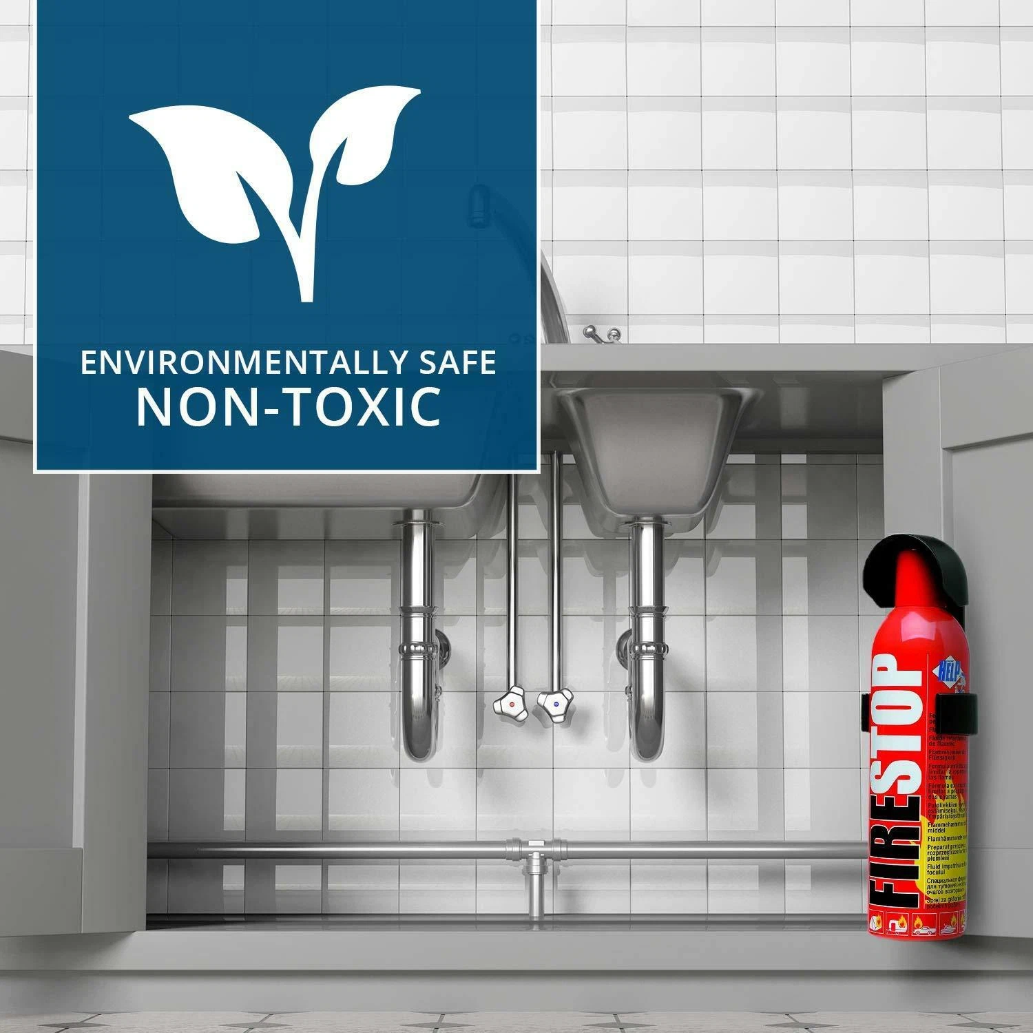 Super Help -  Original Fire Stop Fire Extinguisher | Authentic Made in Italy (400ml)