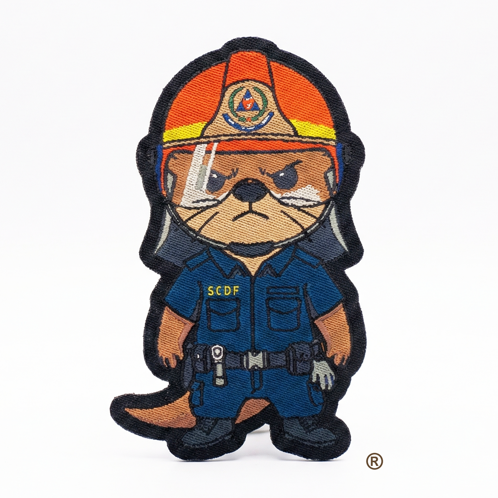 Woven Patch - Warrant Officer Dobhar-chú™ in SCDF Uniform