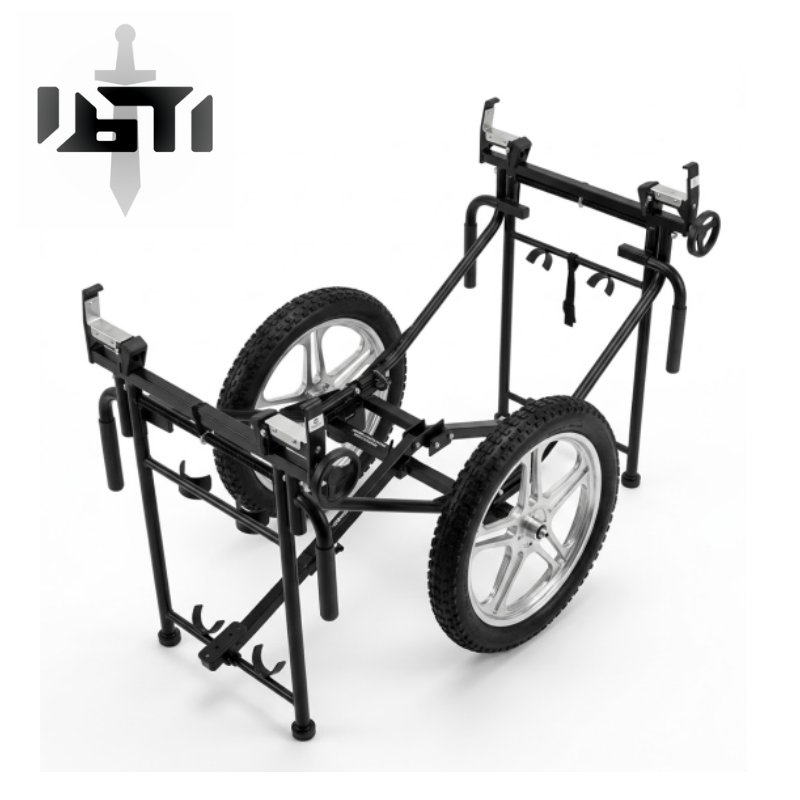 Black Stealth - Tactical Litter Carrier for Combat Stretchers