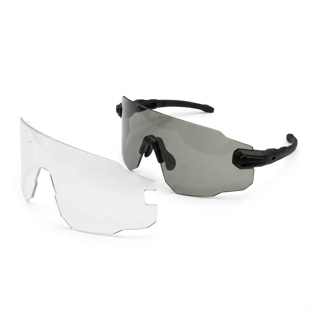 Black Stealth - Ballistic Shooting / Operations Safety Glasses (Asian Fit) GEN 2