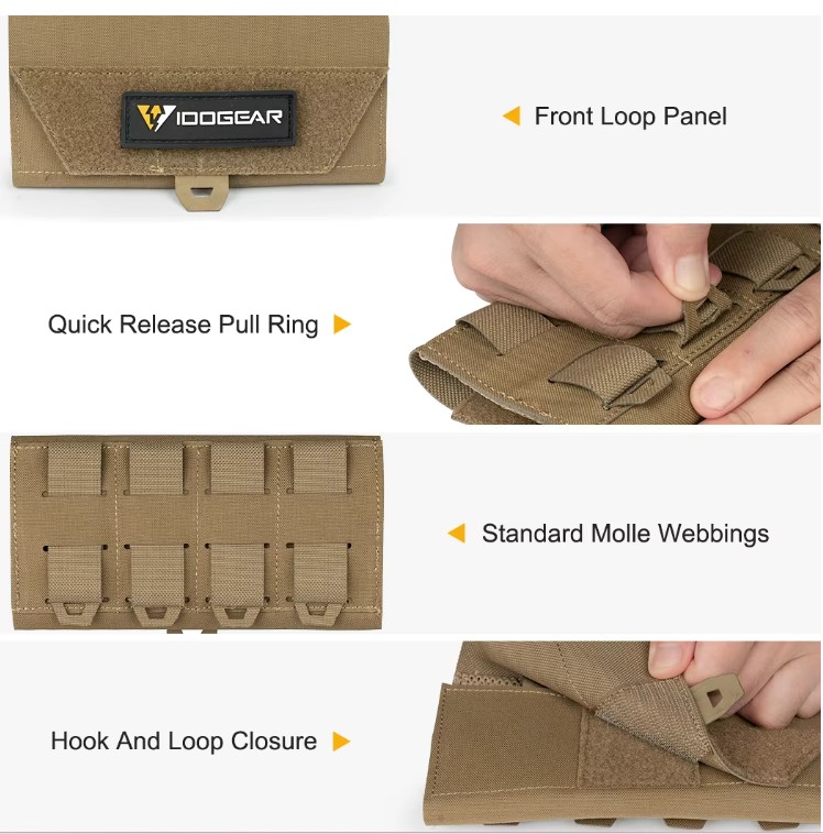 IDOGEAR - Universal Phone Molle Vest Mount