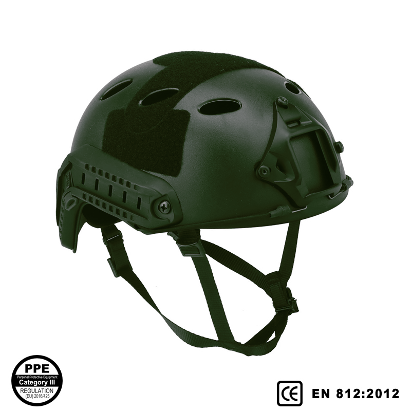 Black Stealth - FAST Bump Helmet (EN Certified)