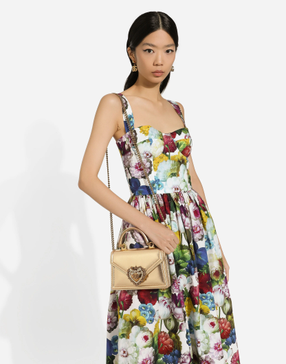 Small Devotion bag in nappa mordore leather