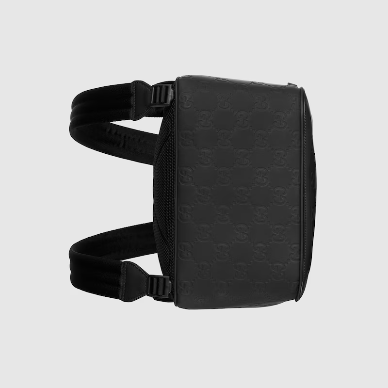 GG RUBBER-EFFECT BACKPACK