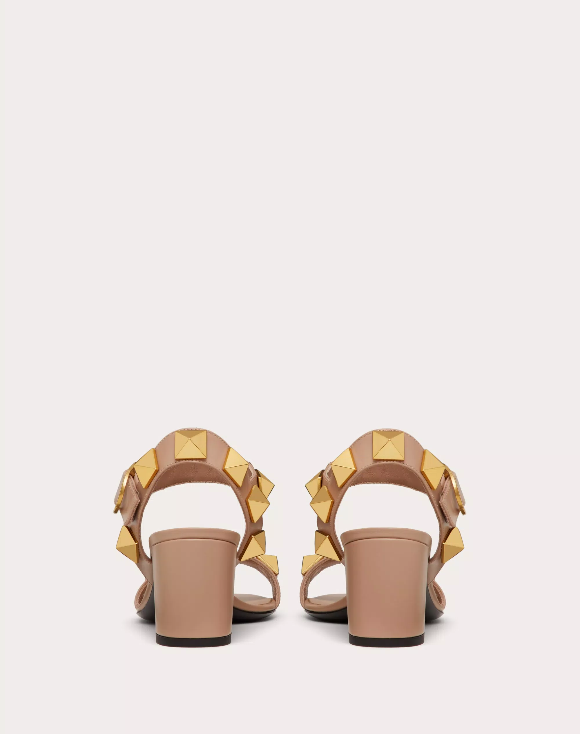 ROMAN STUD CALFSKIN SANDAL 60 MM