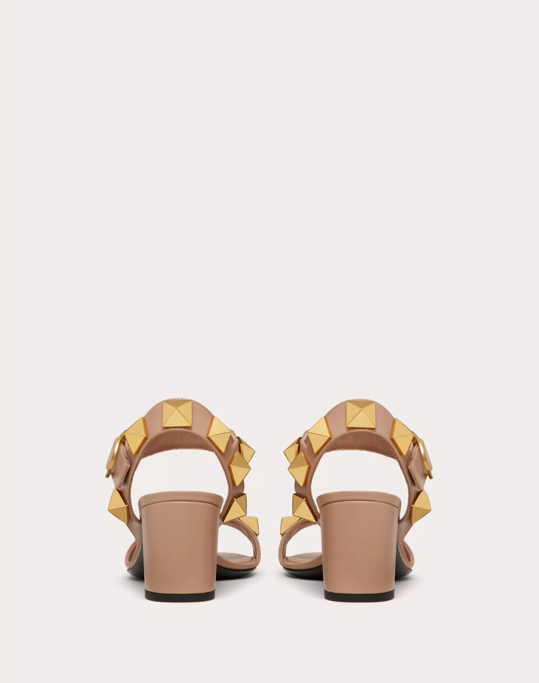 ROMAN STUD CALFSKIN SANDAL 60 MM