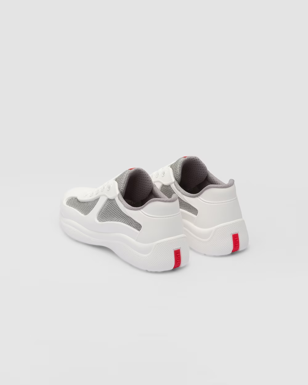 Prada America's Cup Soft rubber and bike fabric sneakers