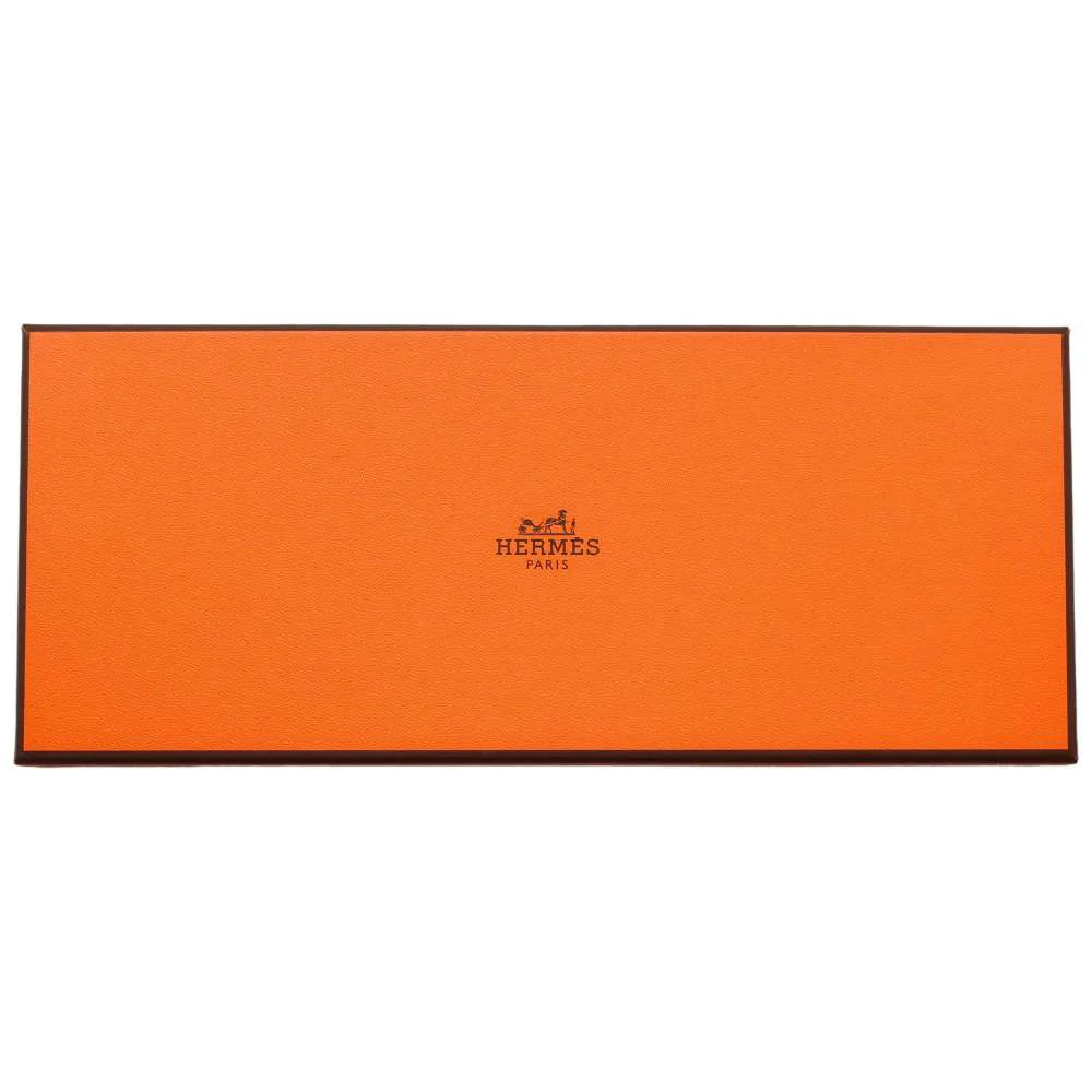 HERMES Ipo Bag Charm Gold/Craie/Kraft Lambskin