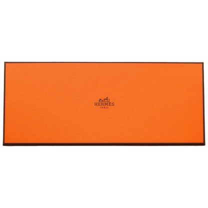 HERMES Ipo Bag Charm Gold/Craie/Kraft Lambskin