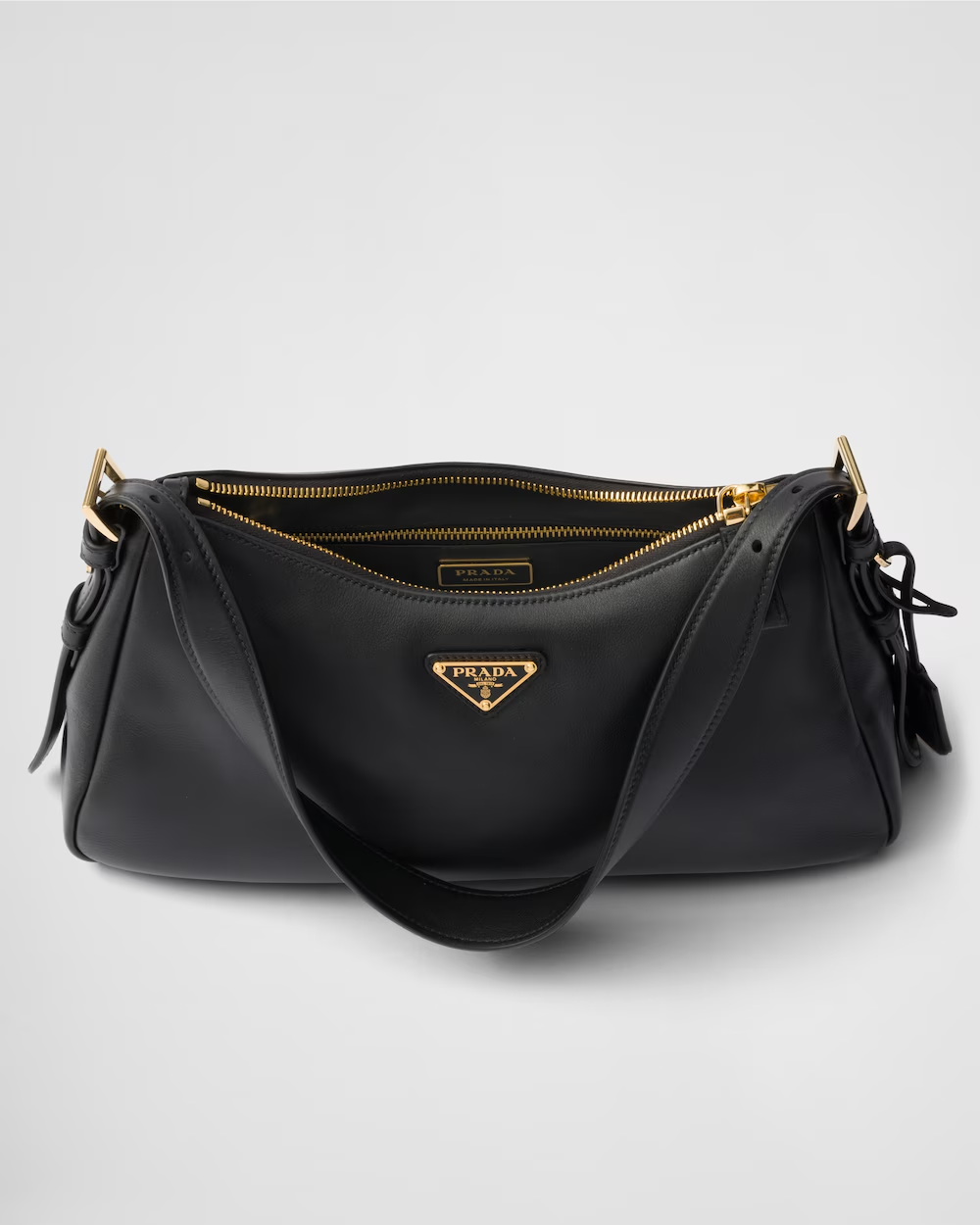 Prada Aimée medium leather shoulder bag