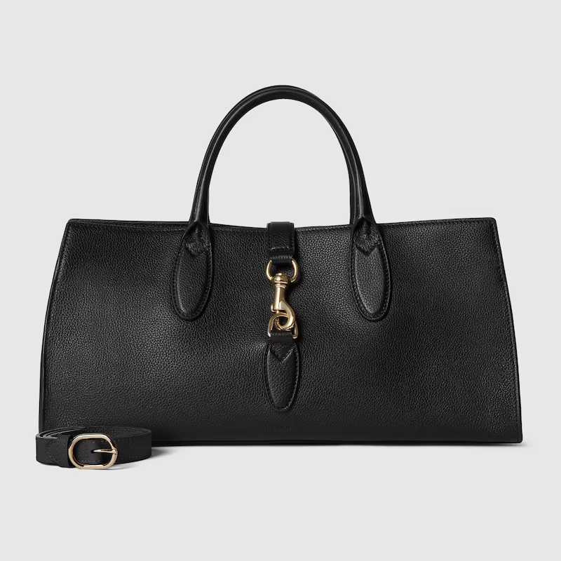 MEDIUM TOTE BAG WITH HOOK CLOSURE