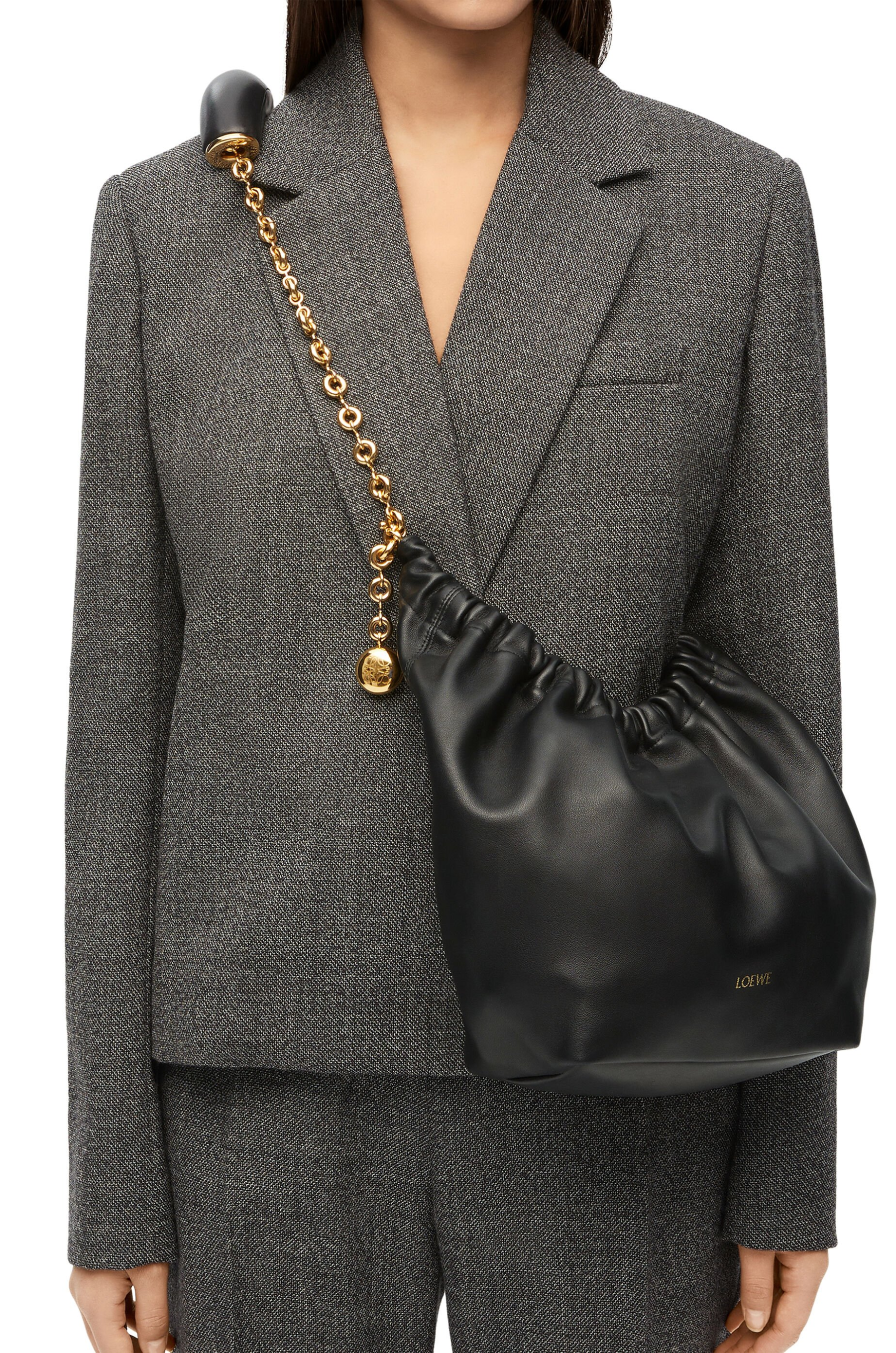 Small Squeeze bag in nappa lambskin