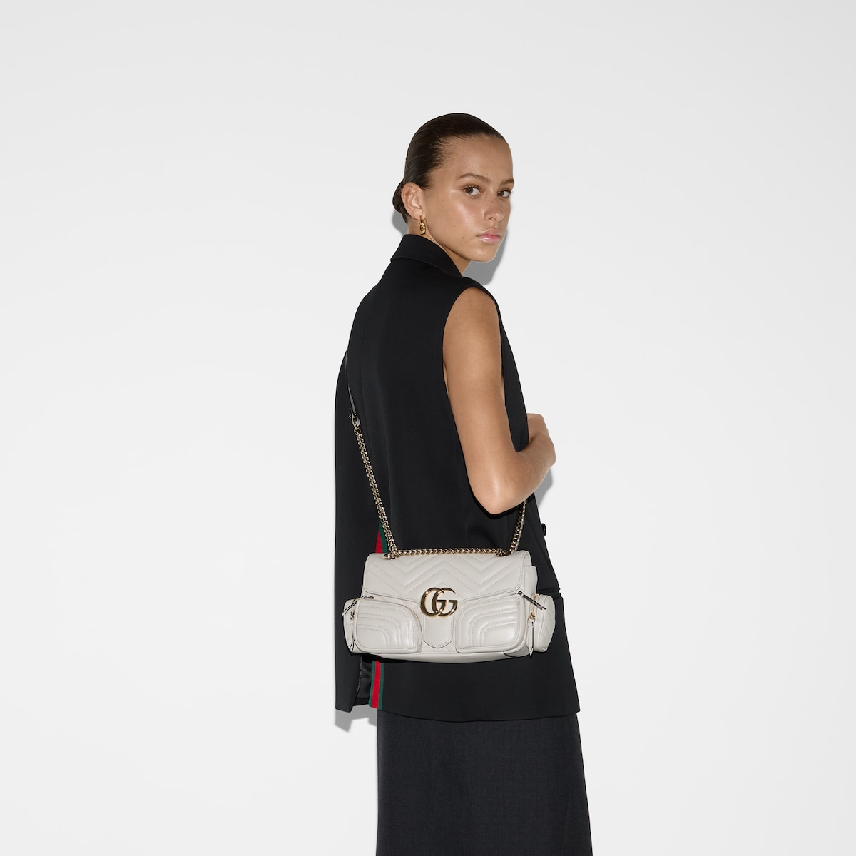 GG MARMONT SMALL MULTI-POCKET BAG