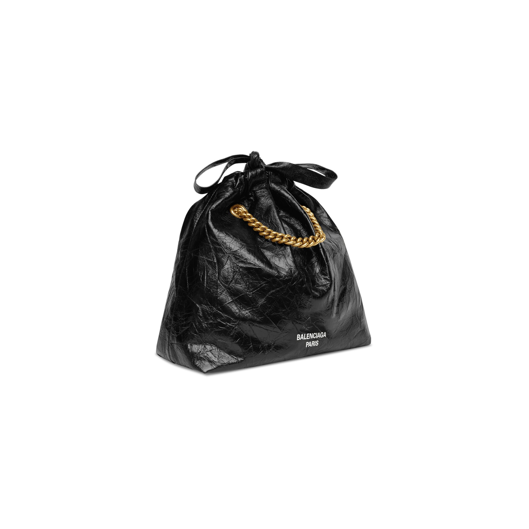 WOMEN'S CRUSH SMALL TOTE BAG IN BLACK