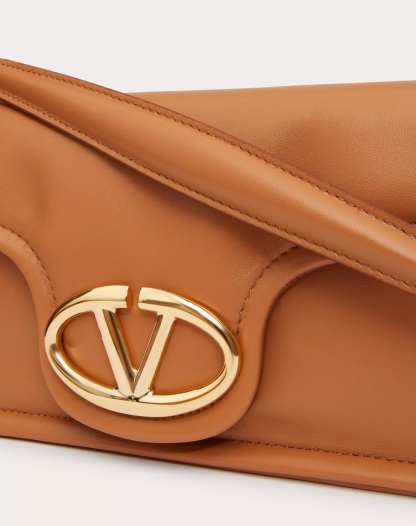 VALENTINO GARAVANI NAPPA LEATHER MEDIUM SHOULDER BAG