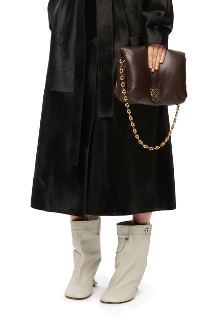 Puffer Goya bag in shiny nappa lambskin