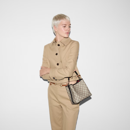 GG EMBLEM MINI SHOULDER BAG