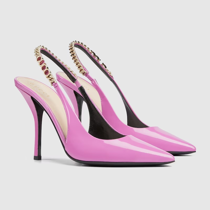 GUCCI SIGNORIA SLINGBACK PUMP