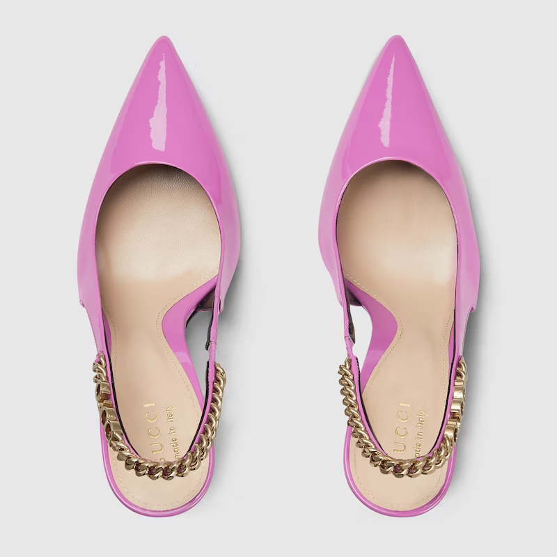 GUCCI SIGNORIA SLINGBACK PUMP