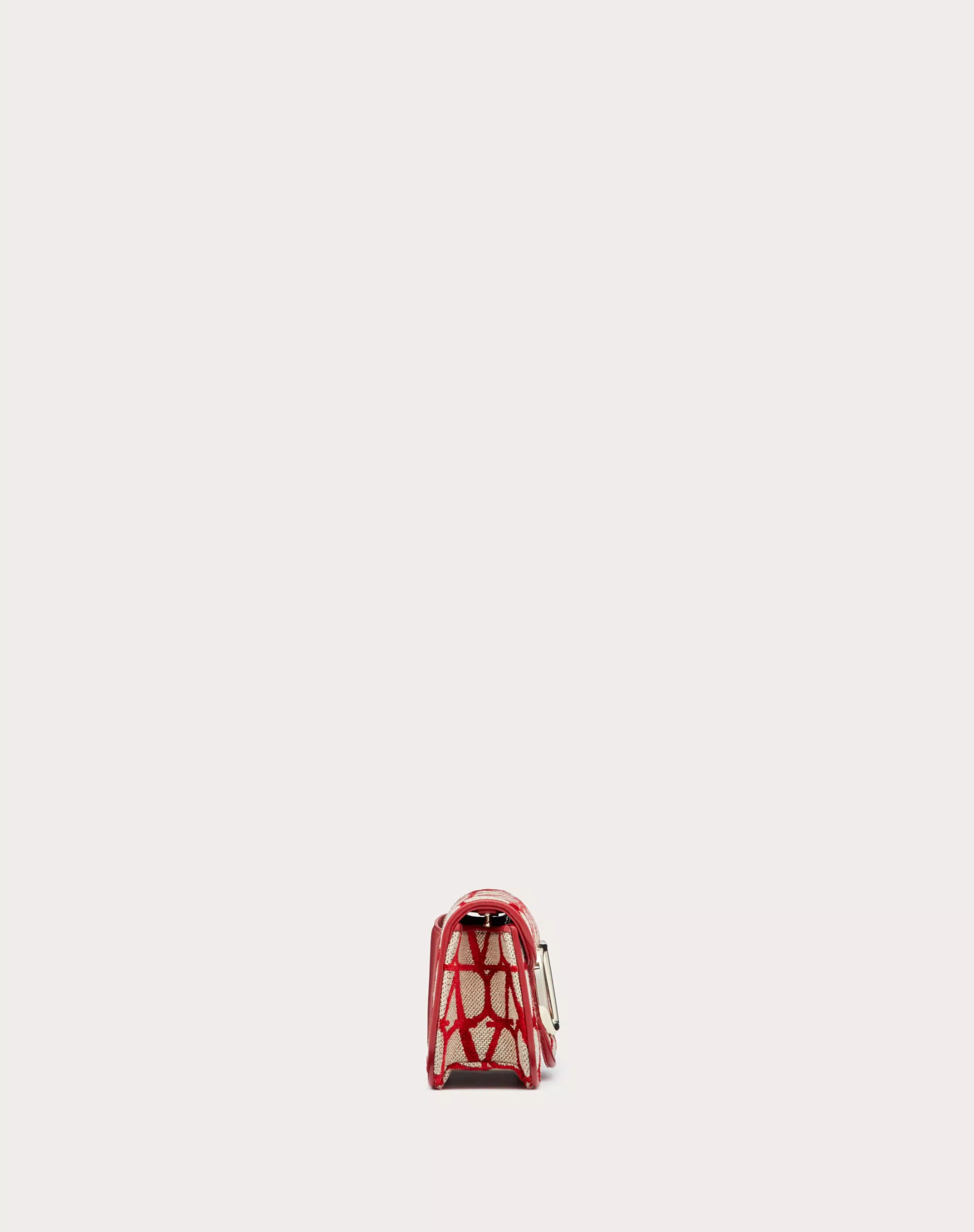 LOCO TOILE ICONOGRAPH SMALL SHOULDER BAG