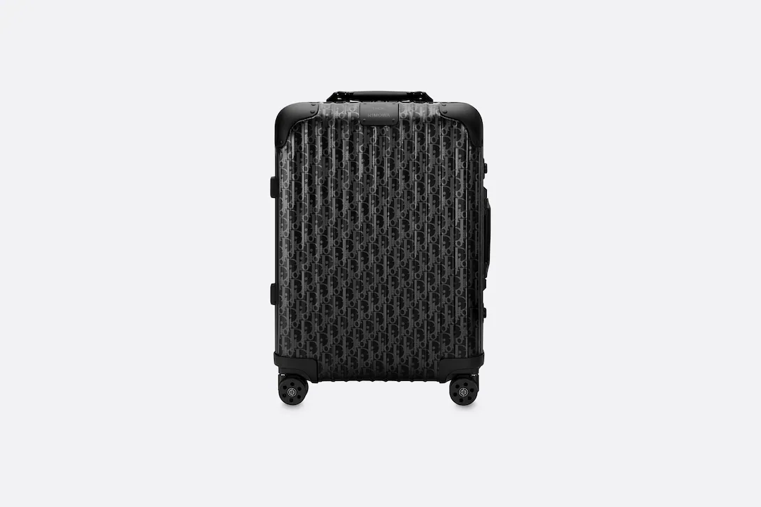 DIOR AND RIMOWA CARRY-ON LUGGAGE
