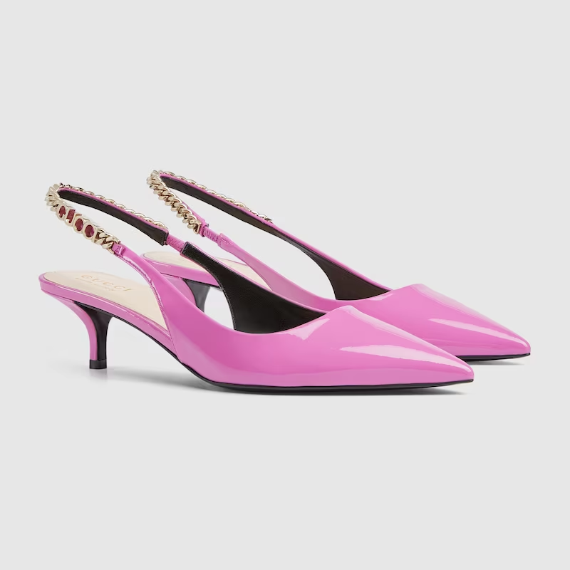 GUCCI SIGNORIA SLINGBACK PUMP