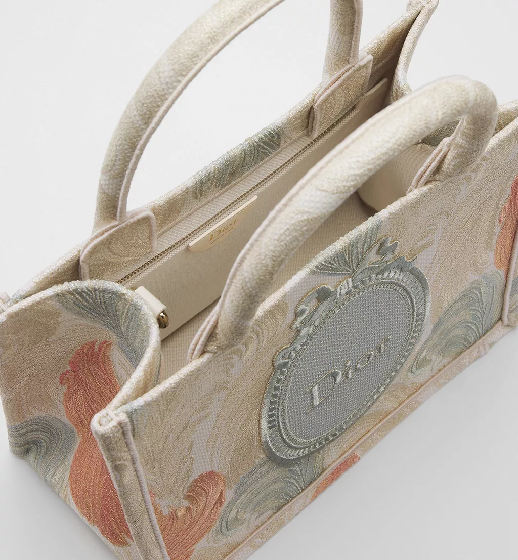 Small Dior Book Tote with Strap