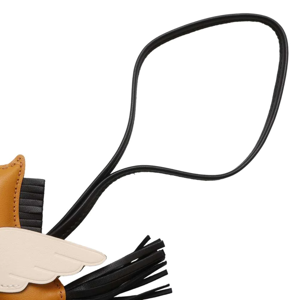 HERMES Rodeo Pegasus Size PM Chai/Nata/Black Lambskin