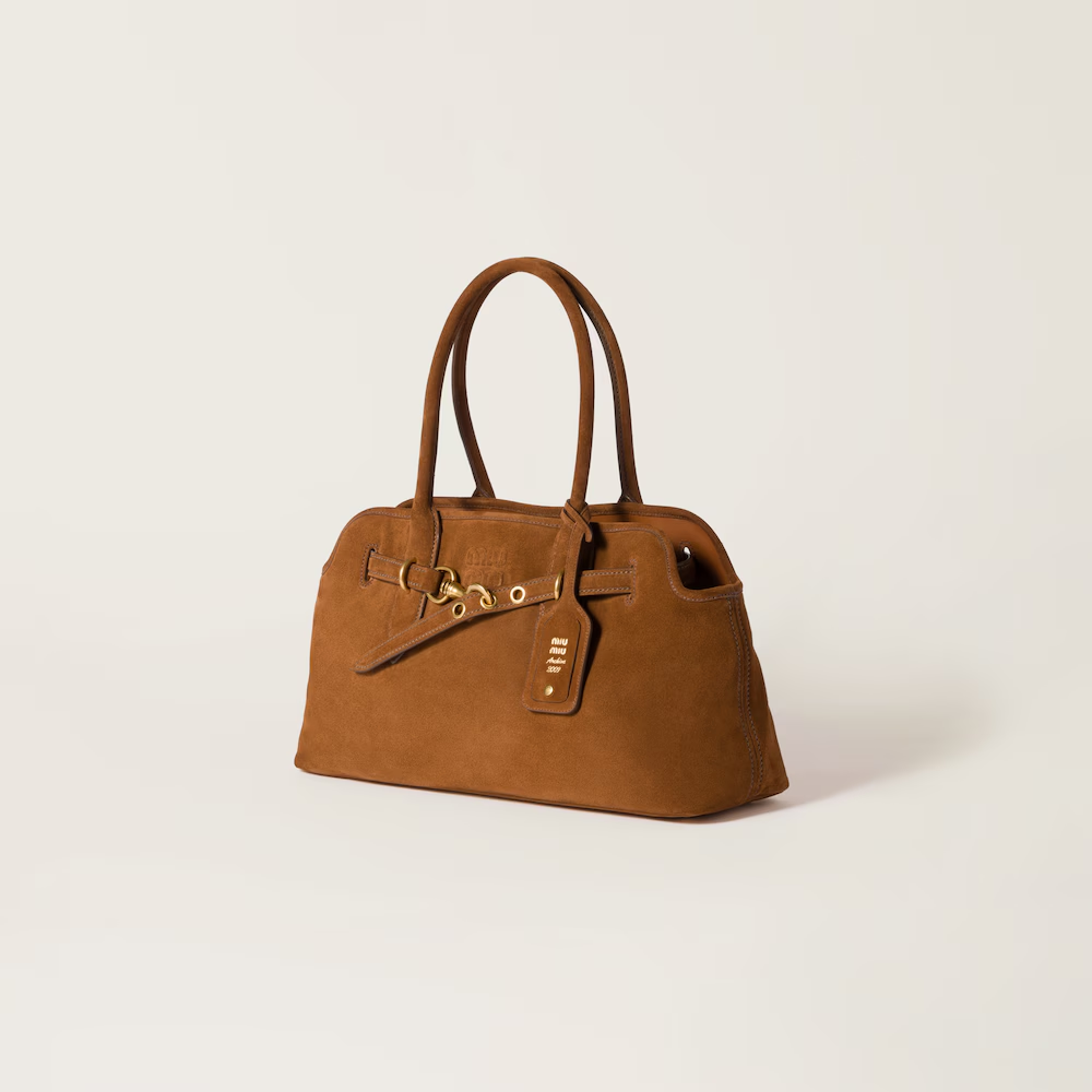 Aventure suede bag