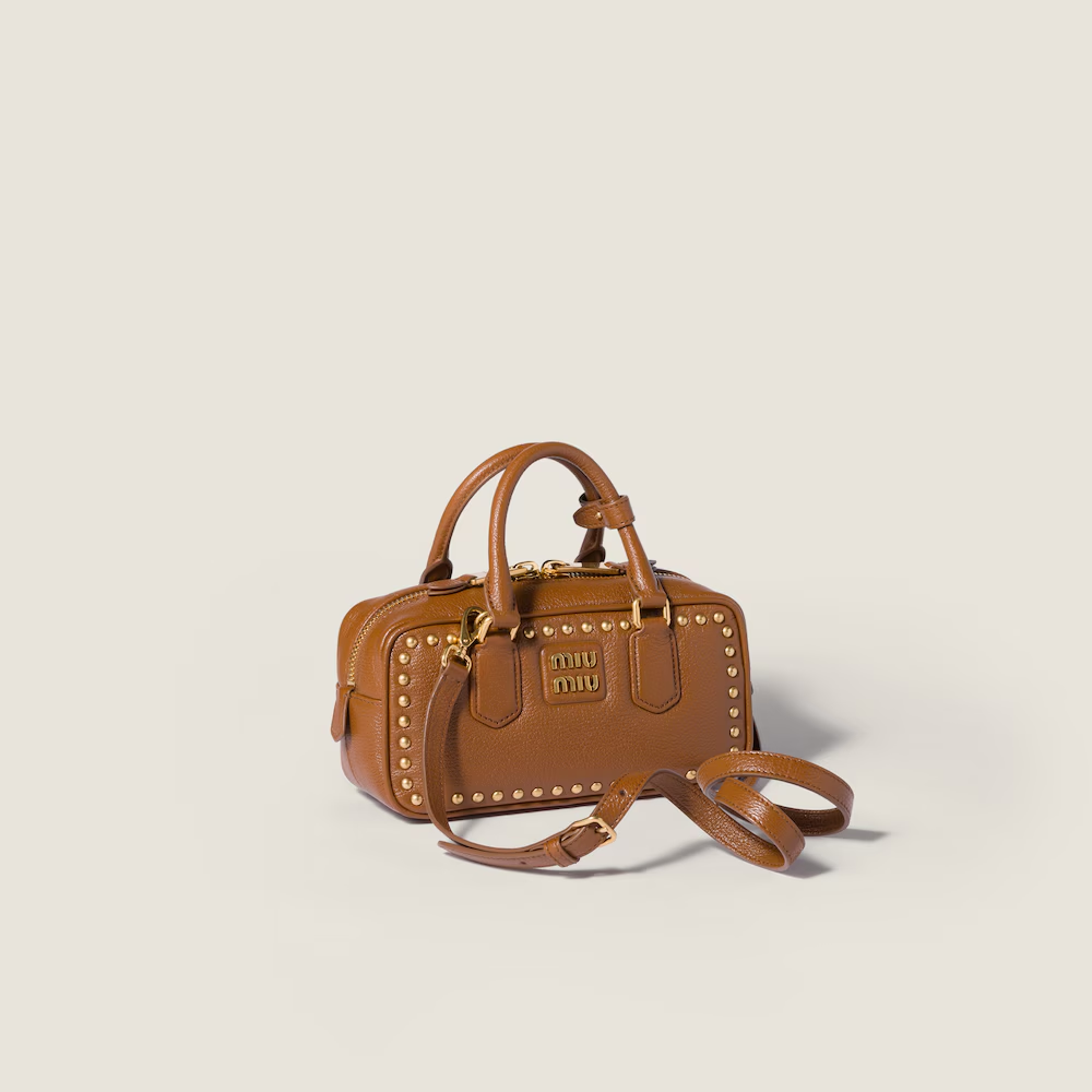 Arcadie studded leather bag