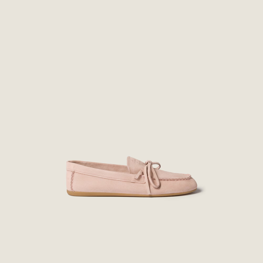 Suede Deck loafers
