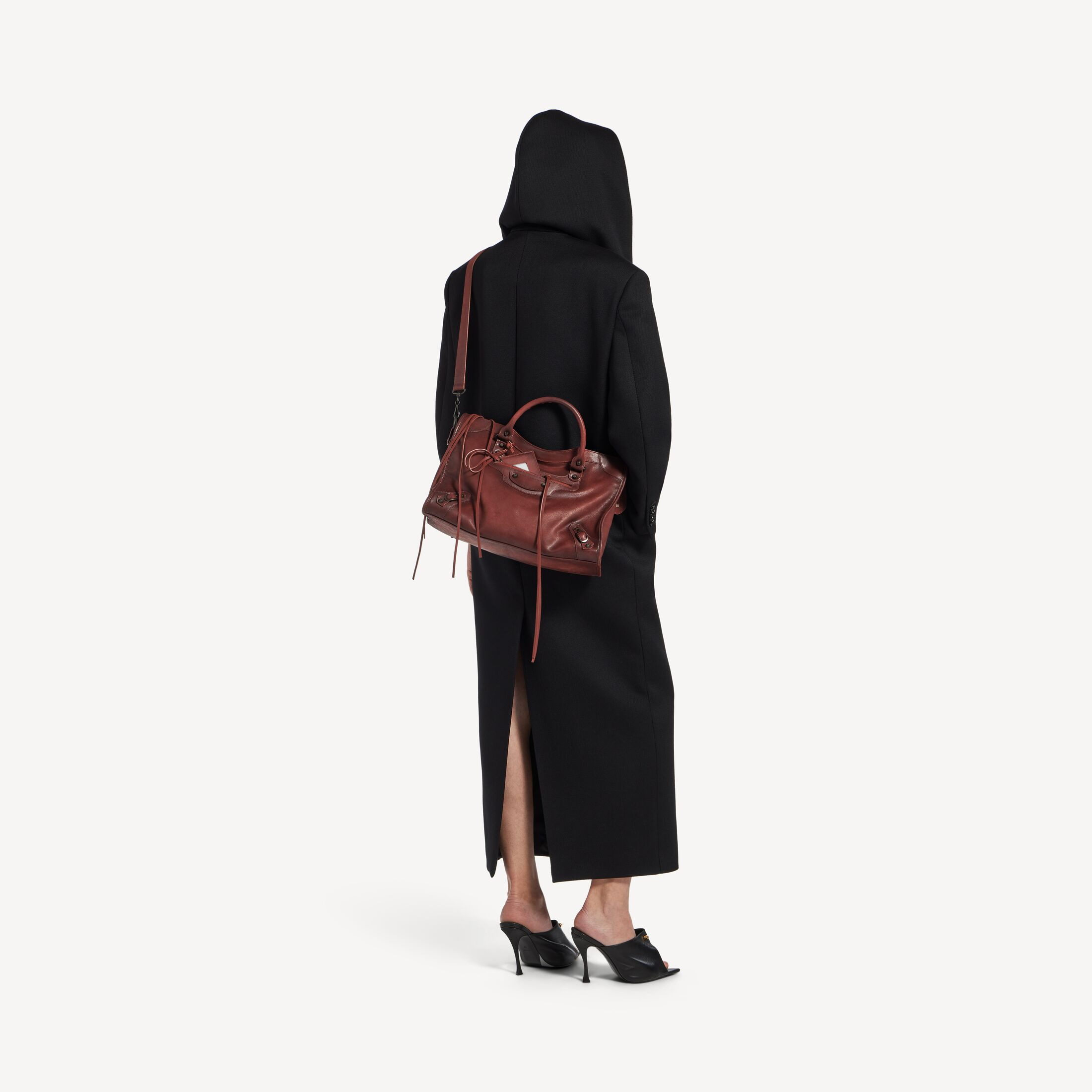 Women's Le City Bag Medium in Brick