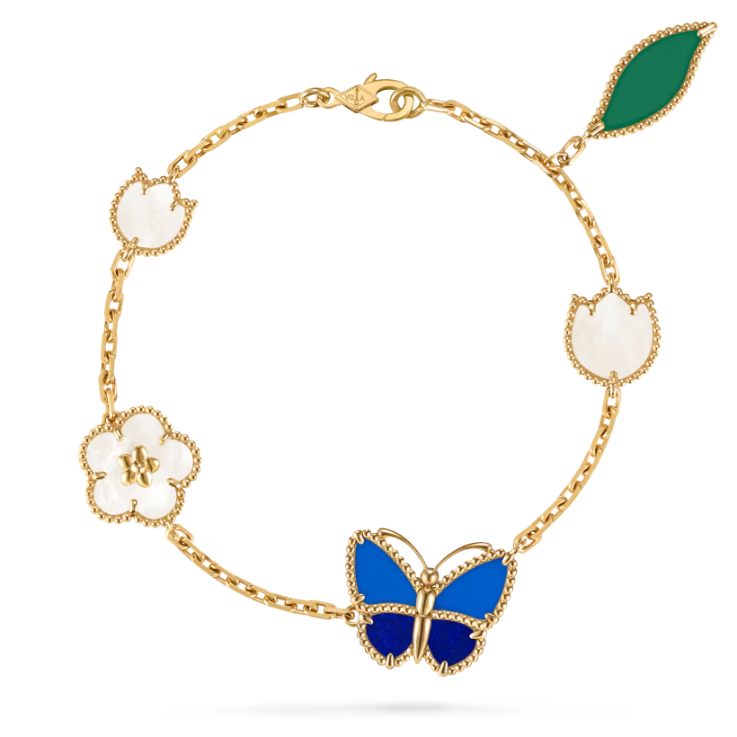 Lucky Spring Butterfly bracelet, 5 motifs